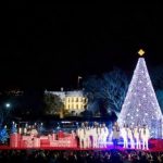 National Christmas tree lighting. Official White House photo by Lawrence Jackson.