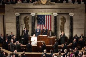 Pope Francis addresses Congress. Will Johnson Amendment repeal mix too much politics with religion?