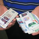 Refund fraud starts with phony identity documents. Courtesy ICE.