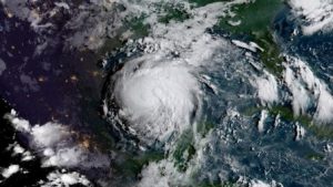 Harvey on its way: natural disaster heads for Texas. 