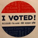 I Voted! sticker