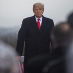 President Trump at Suresnes American Cemetery, France, on Veterans Day 1918.