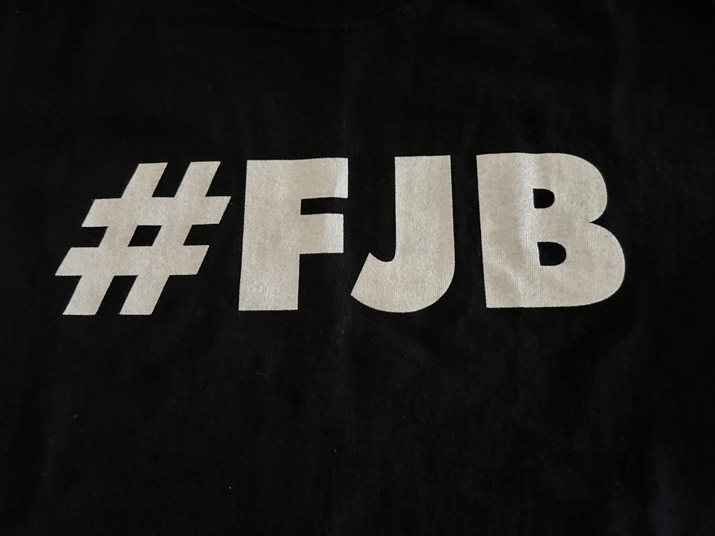 #FJB T-shirt logo