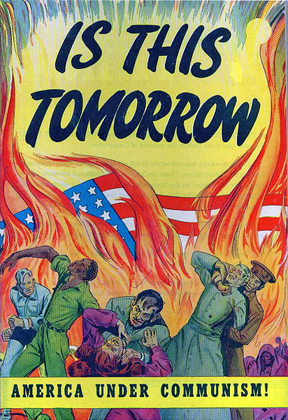 Picture of postwar anticommunism photo. Is This Tomorrow? America Under Communism!