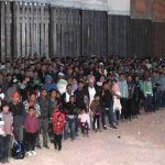 Largest group of illegals ever caught. CBP photo.