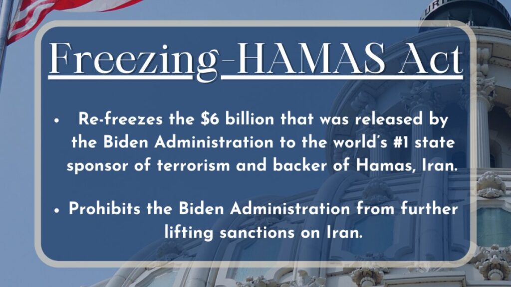 Graphic: key points of Freezing Hamas Act