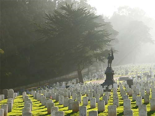 San Francisco National Cemetery. National Park Service photo.