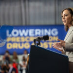 Kamala Harris speaking in Largo, Maryland. August 15, 2024. Official White House Photo by Lawrence Jackson.