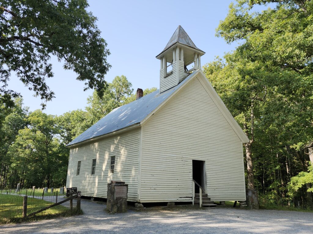 Baptist church. Great Smoky Mountains National Park. NPS Photo.