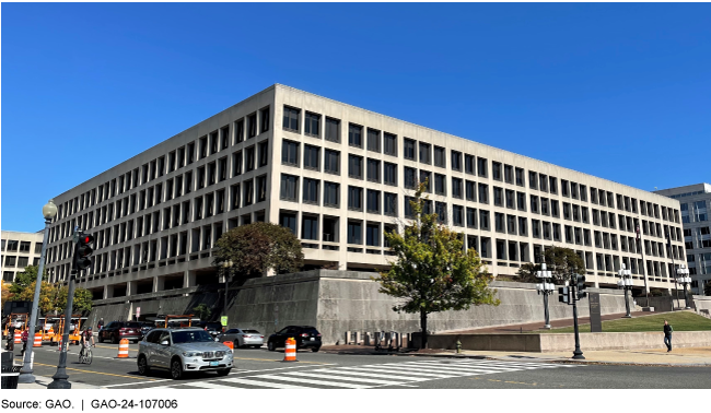 Federal office building. Courtesy GAO.