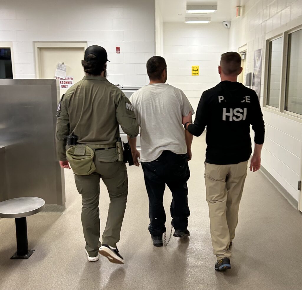 ICE arrests accused MS13 gang member wanted for five homicides. Courtesy ICE.gov.